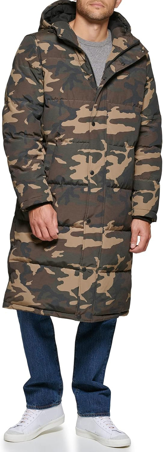 Men's Arctic Cloth Extra Long Parka Jacket